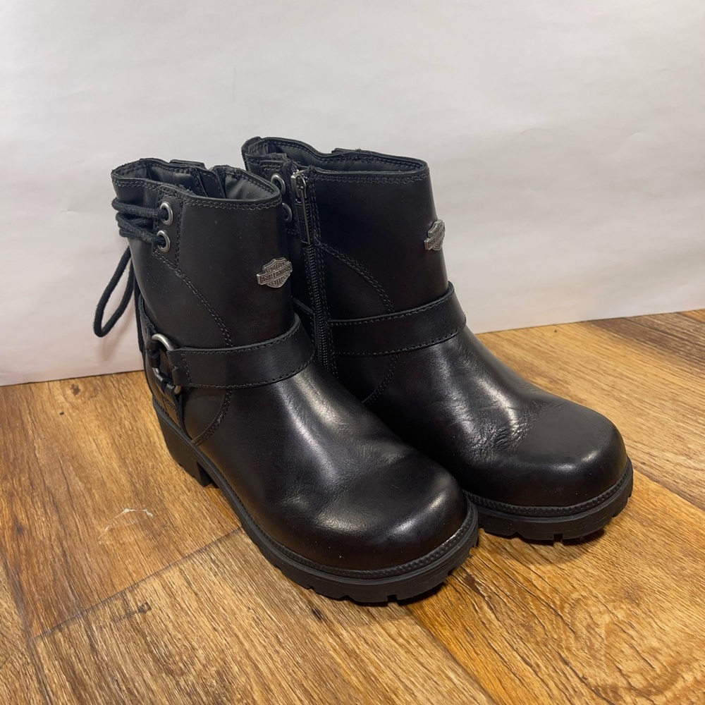 Harley-Davidson Women's Tegan Motorcycle Harness Boots, D84704 New